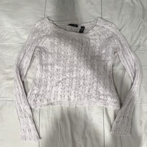 Lavender crochet top